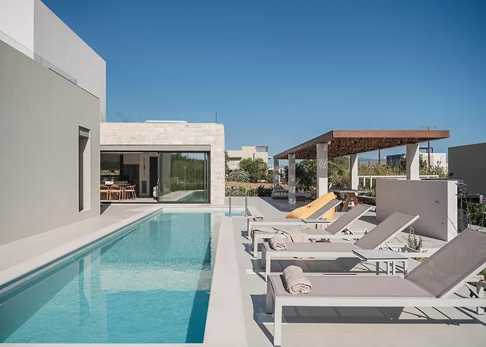 Iocaste - With Private Pool And Ev Station ヴィラ *