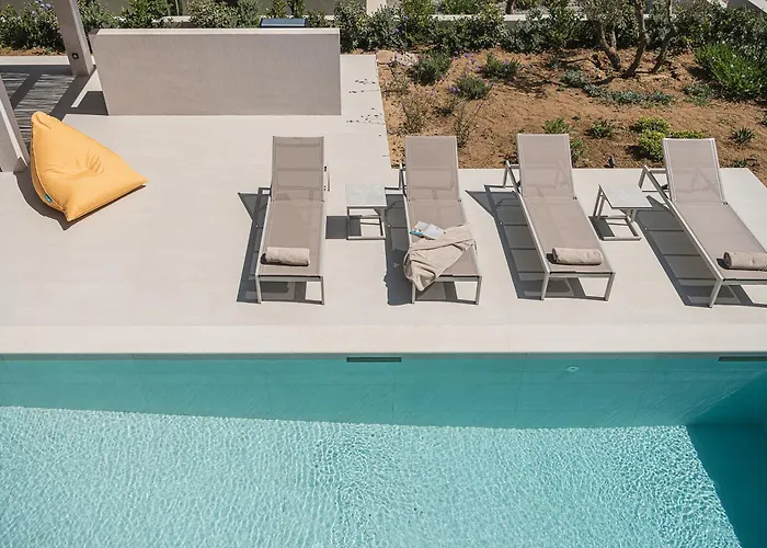 Iocaste - With Private Pool And Ev Station ヴィラ